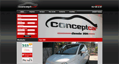 Desktop Screenshot of concept-car.com.pt